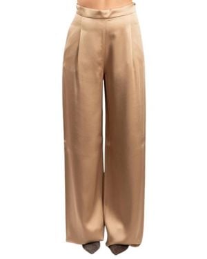 Max Mara Wide Trousers - Marrón