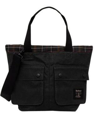 Barbour Tote Bags - Negro