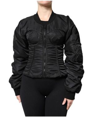 Dolce & Gabbana Bomber Jackets - Black