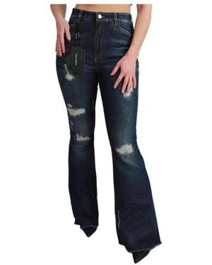 Dolce & Gabbana Flared Jeans - Blue
