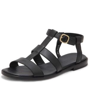 Doucal's Flat Sandals - Black