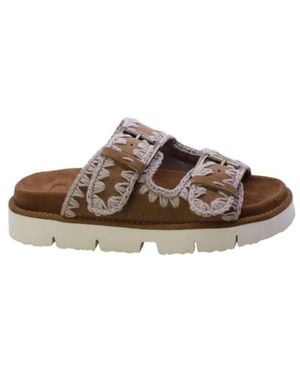 Mou Sliders - Brown