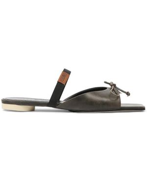 MM6 by Maison Margiela Sliders - Black