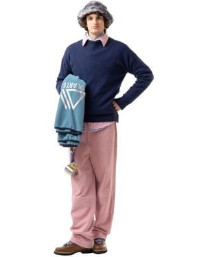 LC23 Round-Neck Knitwear - Azul