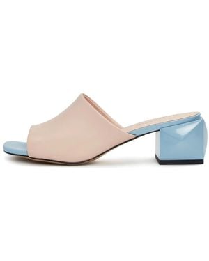 CESARE GASPARI Heeled Mules - Rosa