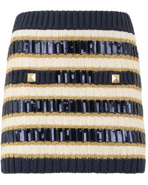 Valentino Garavani Short Skirts - Blue