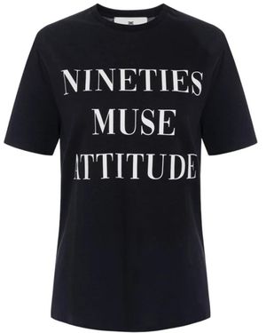 Elisabetta Franchi T-Shirts - Zwart