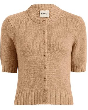 KHAITE Nora Cardigan - Naturel