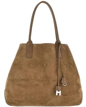 Hogan Shopping Bags - Brown