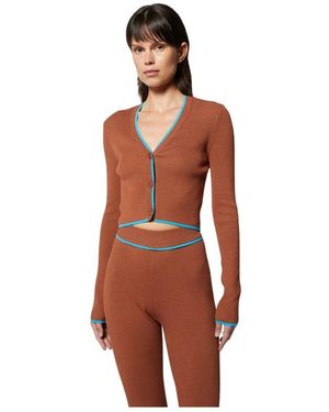 Silvian Heach Cardigans - Marron