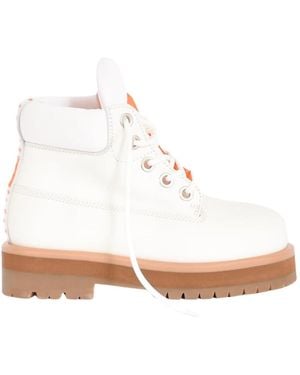 PDF Schnürstiefel - Weiß