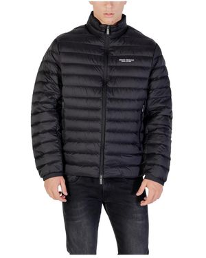 ARMANI EXCHANGE Winter Jackets - Black