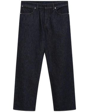 Stone Island Straight Fit Jeans - Blue