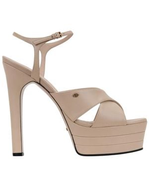 Gucci High Heel Sandals - White