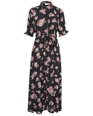 Kaffe Shirt Dresses - Nero
