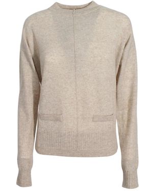 Twinset Round-Neck Knitwear - Neutro