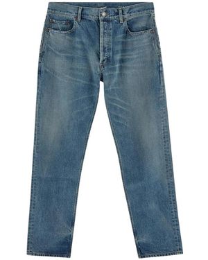 Saint Laurent Straight Fit Jeans - Blue