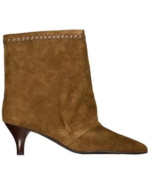 Toral Heeled Boots - Marrone