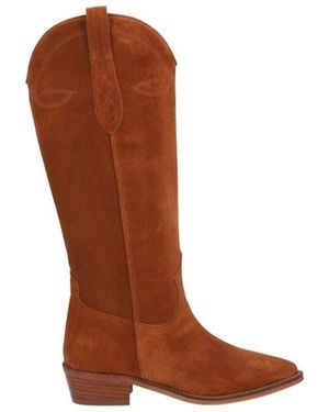 Alpe Cowboy Boots - Brown