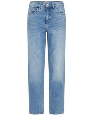 Ichi Cropped Jeans - Azul