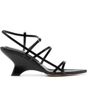 Gia Borghini Zeppe nere mule - Nero