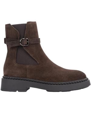 ESTRO Stiefeletten Mit Zierriemen - Braun
