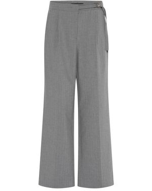 Bruuns Bazaar Wide Trousers - Grey
