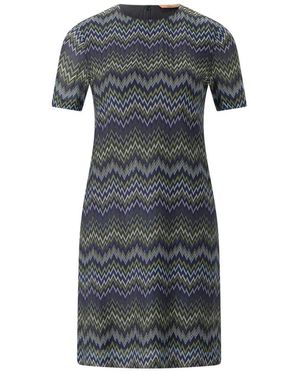 Missoni Jurk Met Korte Mouwen - Grijs