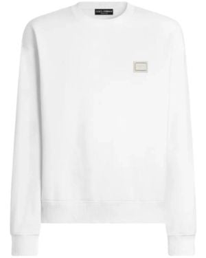 Dolce & Gabbana Sweatshirts - White