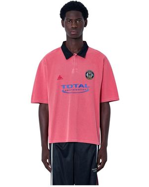 Martine Rose Polo Shirts - Pink