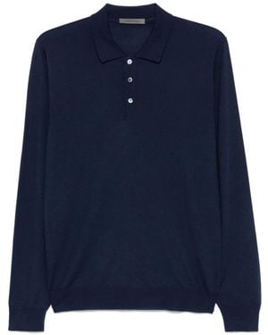 Corneliani Round-Neck Knitwear - Blue