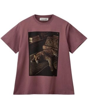 Sofie Schnoor Riversw Boxy T-Shirt - Lila