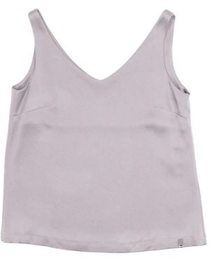 Herno Sleeveless Tops - Purple