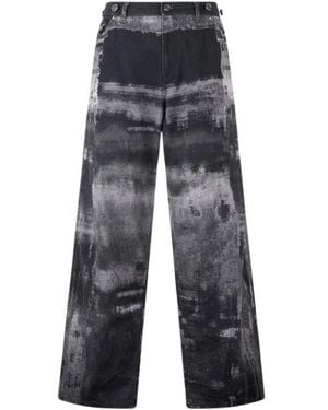 Roberto Cavalli Wide Trousers - Grey