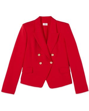 Oltre Zweireihiger Blazer - Rot