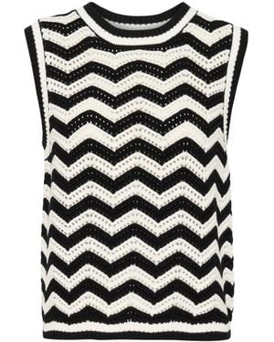 Kaffe Round-Neck Knitwear - Noir