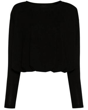 Pinko Long Sleeve Tops - Negro