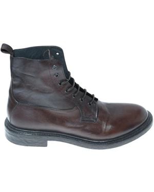 Moma Lace-Up Boots - Gris
