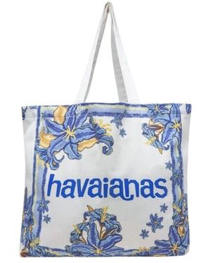 Havaianas Tassen ,Blauw ,Strandtas Xl