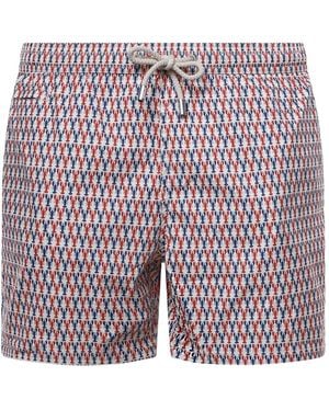 MC2 Saint Barth Badmode ,Veelkleurig ,Beachwear - Blauw