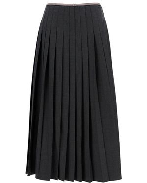 Thom Browne Midi Skirts - Black