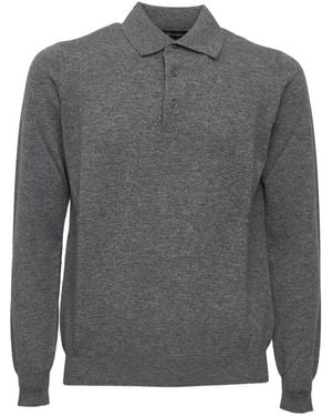 FILIPPO DE LAURENTIIS Polo Shirts - Grigio