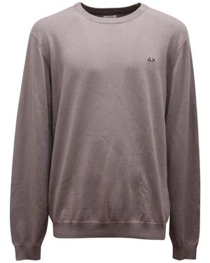 Sun 68 Pullover Basic L/S - Braun