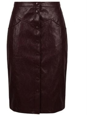 Amélie & Amélie Pencil Skirts - Purple