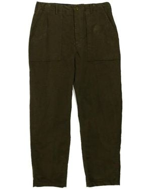 Engineered Garments Straight Trousers - Green