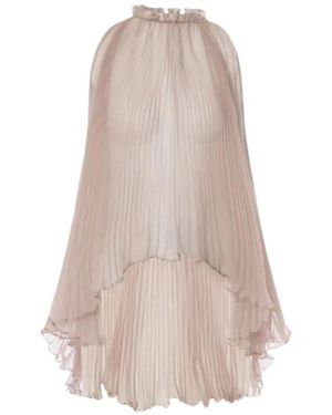 Alberta Ferretti Sleeveless Tops - Brown