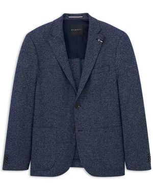 Bugatti Textured Blazer - Blau
