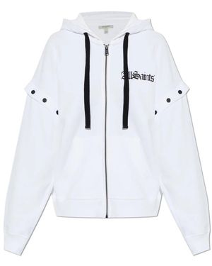 AllSaints Zip-Throughs - Blanco