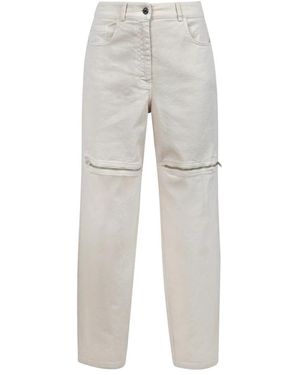 Soallure Straight Trousers - Gris
