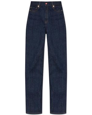 CASABLANCA Straight Fit Jeans - Blue
